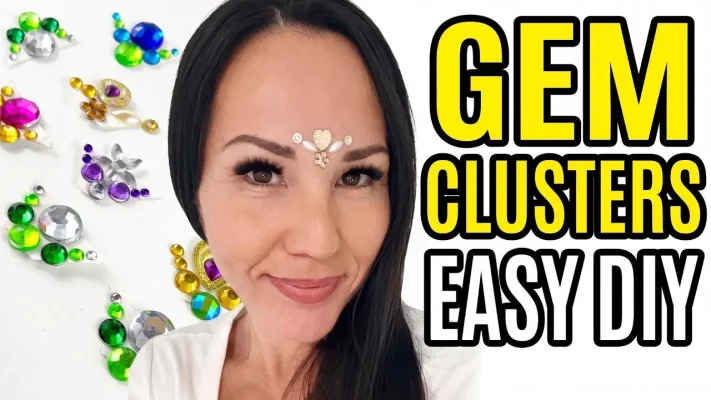 How to Make Professional Face Paint Gems at Home
